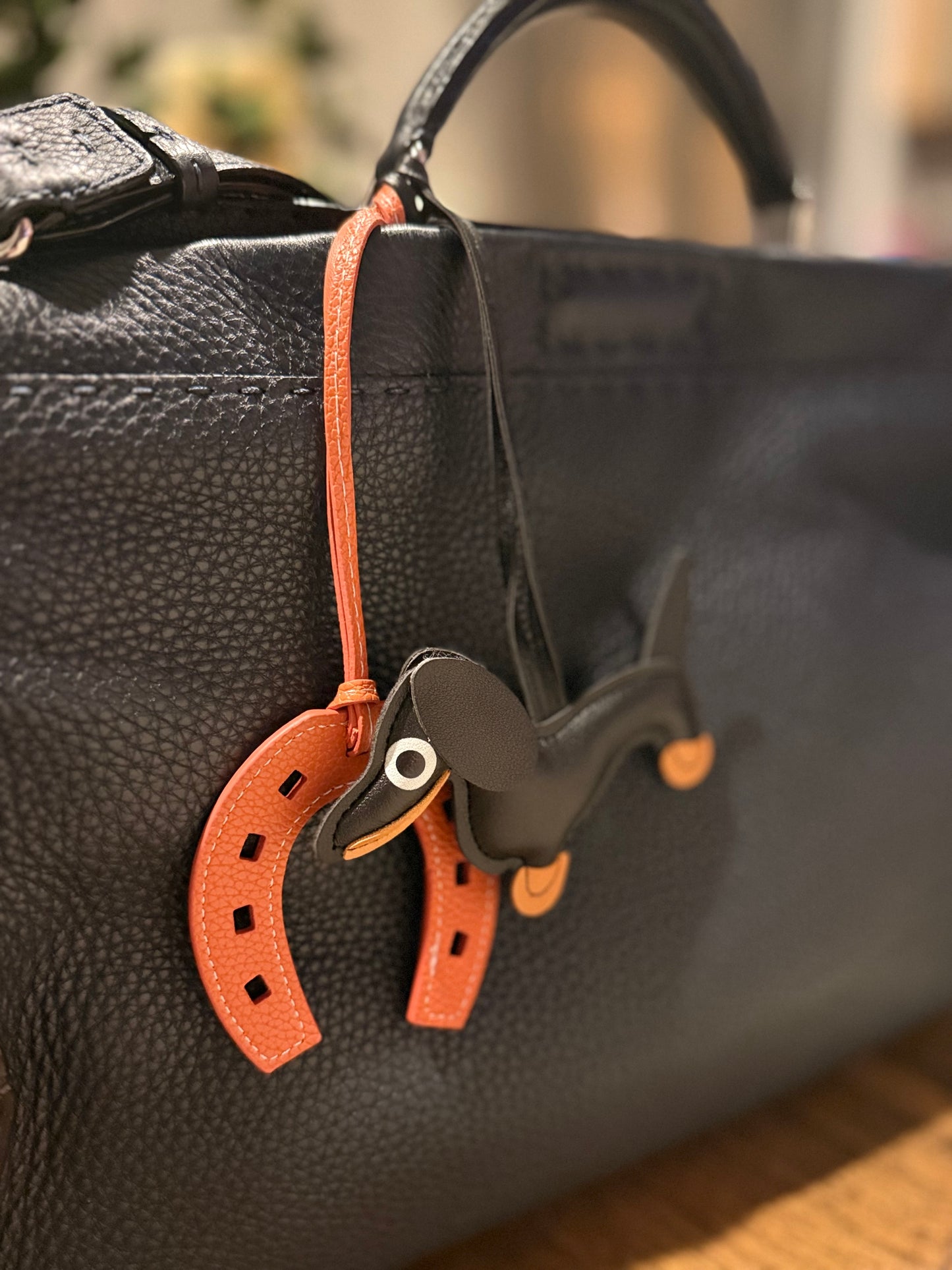 Horseshoe Bag Charm